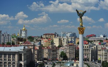 Киев засняли в очередной рекламе
