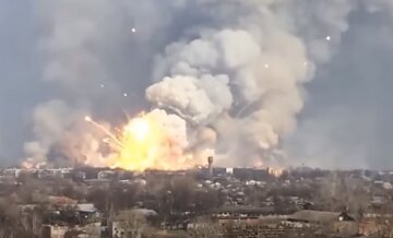 Взрыв. Фото: скриншот YouTube-видео