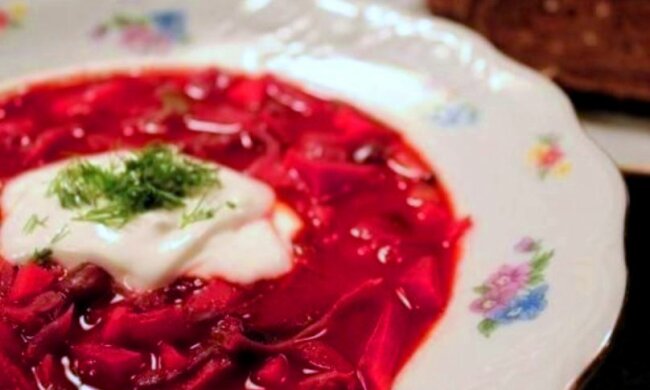 Борщ. Фото: скриншот YouTube