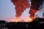 Беспилотники ударили по стратегическому предприятию в подмосковье - видео