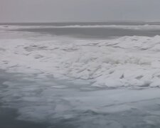 Азовское море зимой. Фото: скриншот Youtube-видео