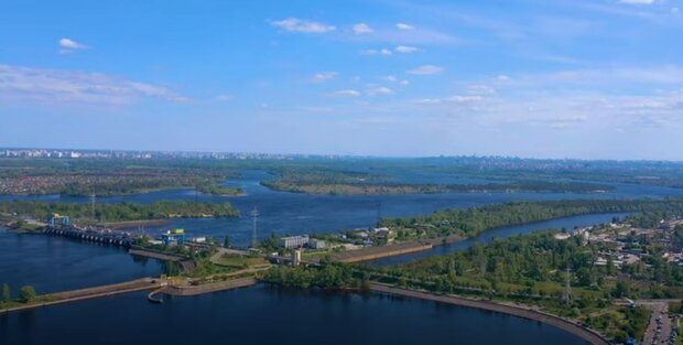Киевская ГЭС. Фото: скриншот YouTube-видео