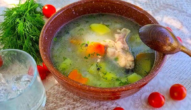 Рыбный суп. Фото: YouTube