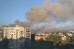 Пожежа. Фото: скріншот Telegram-відео