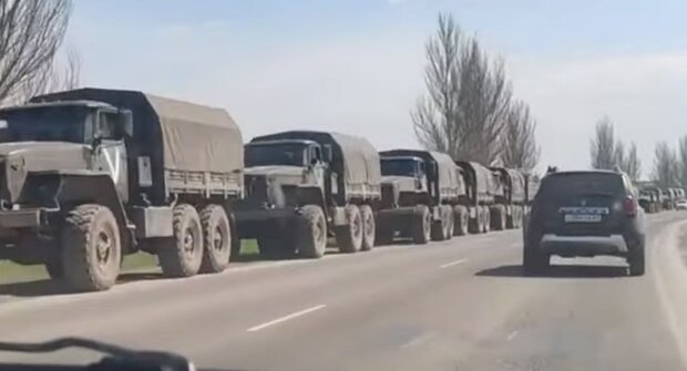 Российские оккупанты. Фото: скриншот YouTube-видео