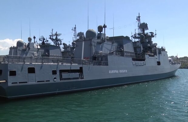 Фрегат "Адмірал Макаров". Фото: скріншот YouTube-відео