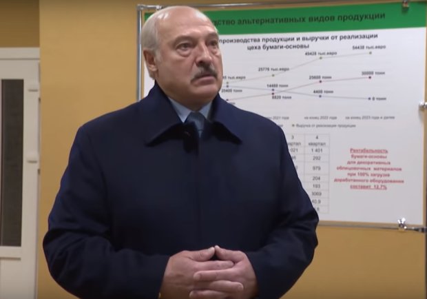 Александр Лукашенко, скриншот YouTube