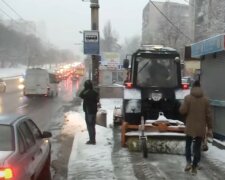 Непогода в Украине. Фото: скриншот Youtube