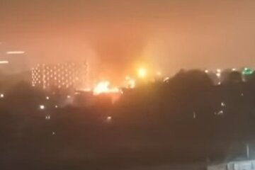 Пожежа. Фото: скріншот YouTube-відео