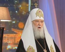 Патриарх Филарет. Фото: скриншот Youtube