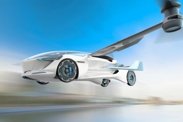 Электрокар в небе: Boeing и Porsche объявили о создании летающего электромобиля