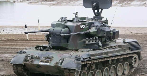 Зенитная установка "Gepard". Фото: Facebook Bundeswehr