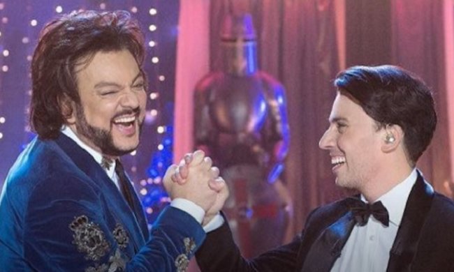 Филипп Киркоров и Максим Галкин. Фото: скриншот YouTube