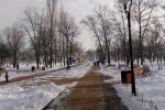 Парк "Наталка" в Києві взимку . Фото: скріншот YouTube-відео