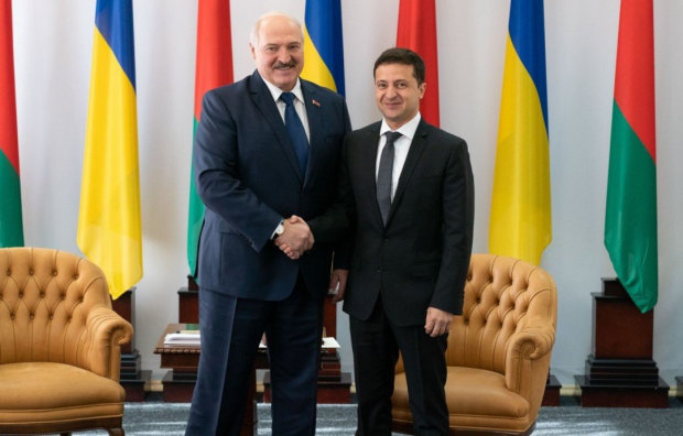 Владимир Зеленский встретился с Александром Лукашенко.
