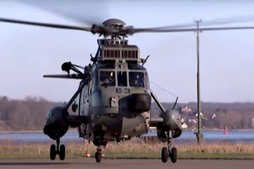 Гелікоптер Sea King . Фото: YouTube, скрін