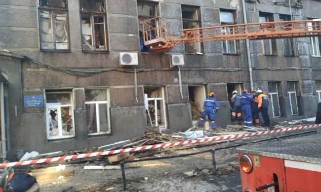 пожар в Одессе