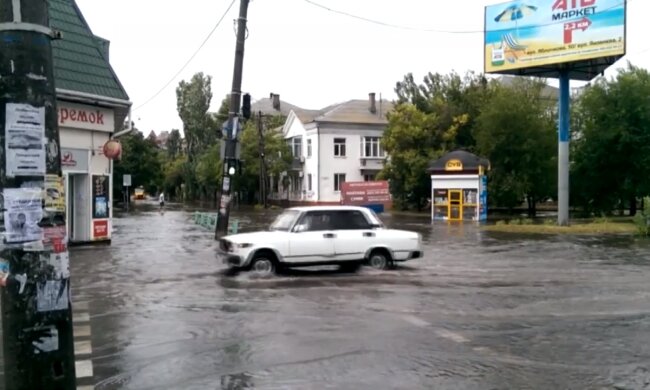 Бердянск, потоп