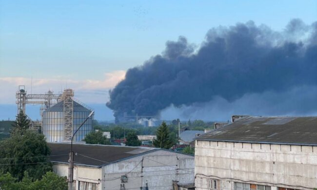 Удар по складах орків. Фото: Telegram