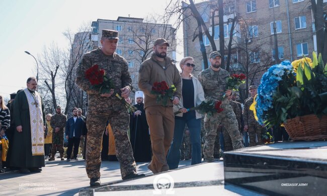 "Омега незламних": у Києві увічнили пам’ять спецпризначенців, які стали щитом для країни