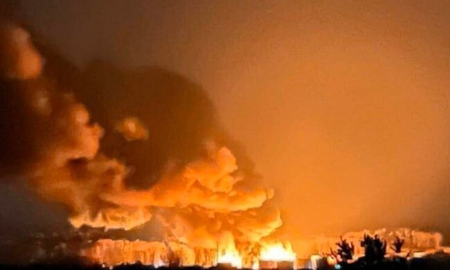 Пожар в Брянской области. Фото: скриншот YouTube-видео