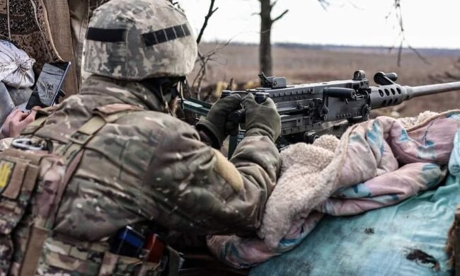 Український військовий. Фото: Facebook Генштаб