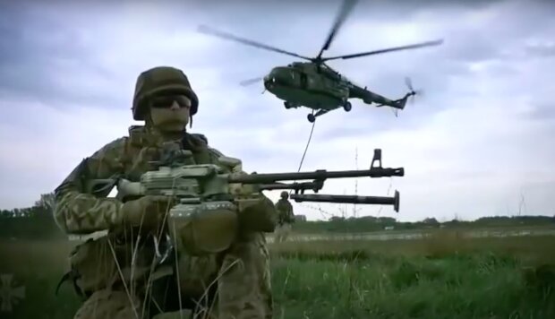 Война на Донбассе. Фото: скриншот YouTUbe