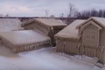 В США дома покрылись толстым слоем льда. Фото: News 8 WROC
