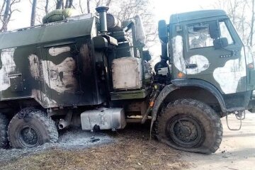 Розбита техніка РФ. Фото: скріншот YouTube-відео