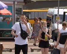 Спека в Україні. Фото: скріншот Youtube