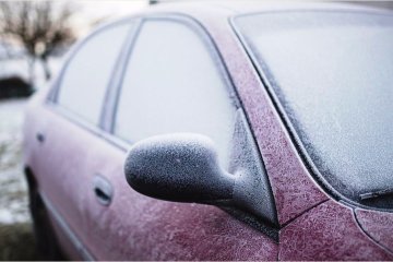 Автомобиль зимой, фото: Fastmb.ru