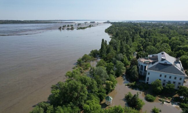 Каховська ГЕС. Фото: Телеграм