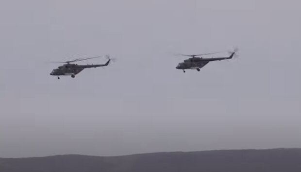 Вертолет Ми-17. Фото: скриншот YouTube-видео