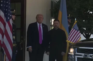 Президент Зеленський та Трамп. Фото: скріншот Telegram