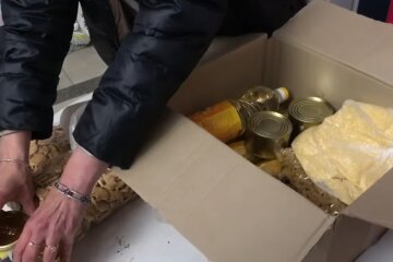 Продуктовий набір. Фото: скріншот YouTube-відео