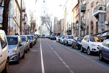 Центр Киева полностью блокируют. Фото: скриншот Youtube