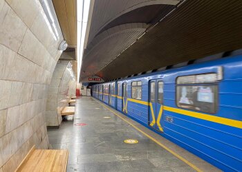 Станція метро в Києві. Фото: КП Київський метрополітен