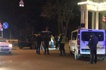 Обстрел автомобиля депутата в Киеве, фото: 5.ua