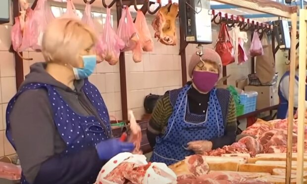 Продаж м'яса. Фото: скріншот YouTube-відео