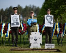 Перепоховання лідера ОУН Андрія Мельника на Національному військовому меморіальному кладовищі
