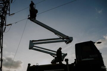 Ремонт ЛЕП. Фото: Telegram