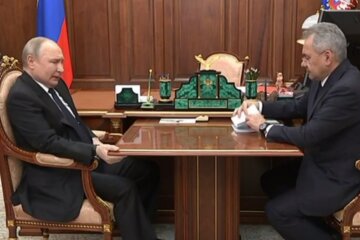 путин и шойгу. Фото: скриншот Telegram