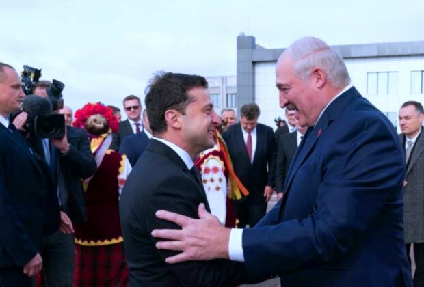 Встреча Зеленского и Лукашенко. Фото: скриншот YouTube