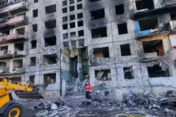 Разрушенный дом. Фото: скриншот YouTube-видео