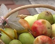Яблочный Спас в Украине. Фото: YouTube, скрин
