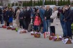 Люди на Великдень в Україні. Фото: скріншот YouTube-відео