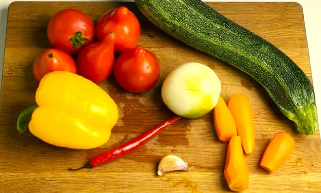 Овощи. Фото: YouTube