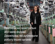 Заступниця міністра економіки Юлія Свириденко оголошує реформу Держпраці