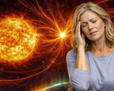 Геомагнітна буря, попередження. Фото: Telegram