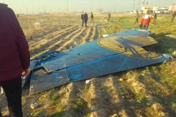 Крушение украинского Боинга в Иране, фото: Українські Новини